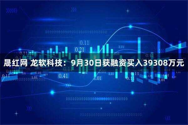 晟红网 龙软科技:9月30日获融资买入39308万元